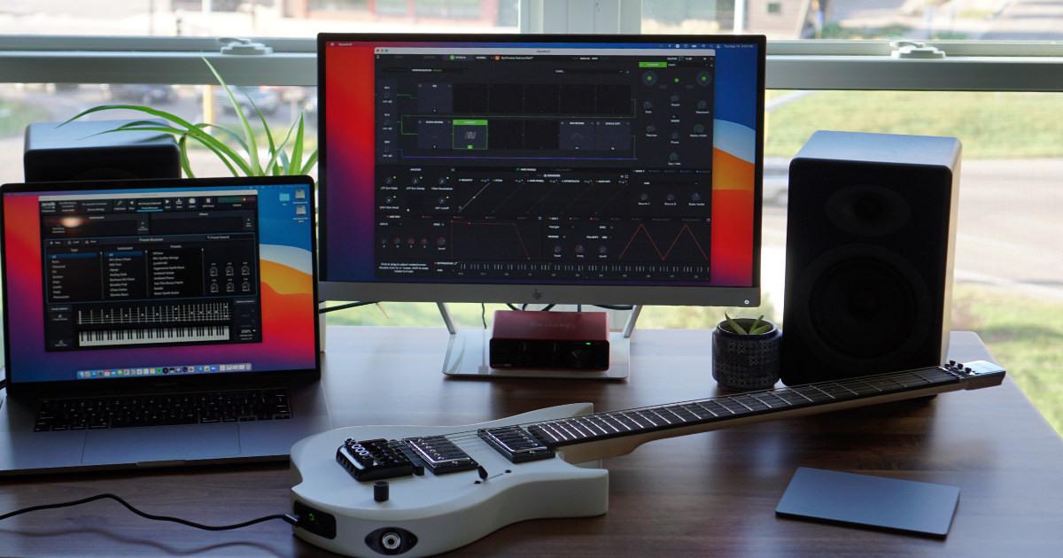 Jamstik X ROLI Giveaway: Studio MIDI Guitar & EQUATOR2 Bundle