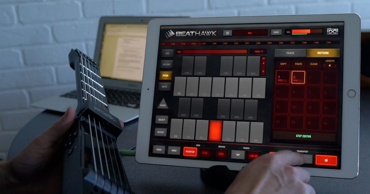How to Create Your First Song in BeatHawk with the Jamstik