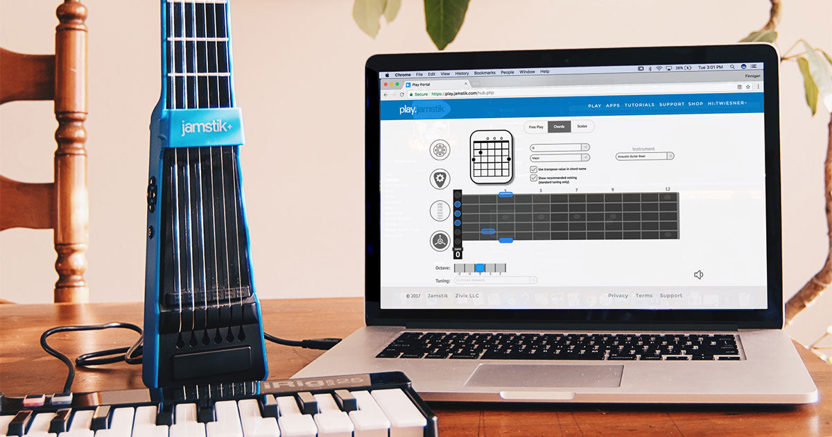 Introducing the Learning Portal for Jamstik for Google Chrome