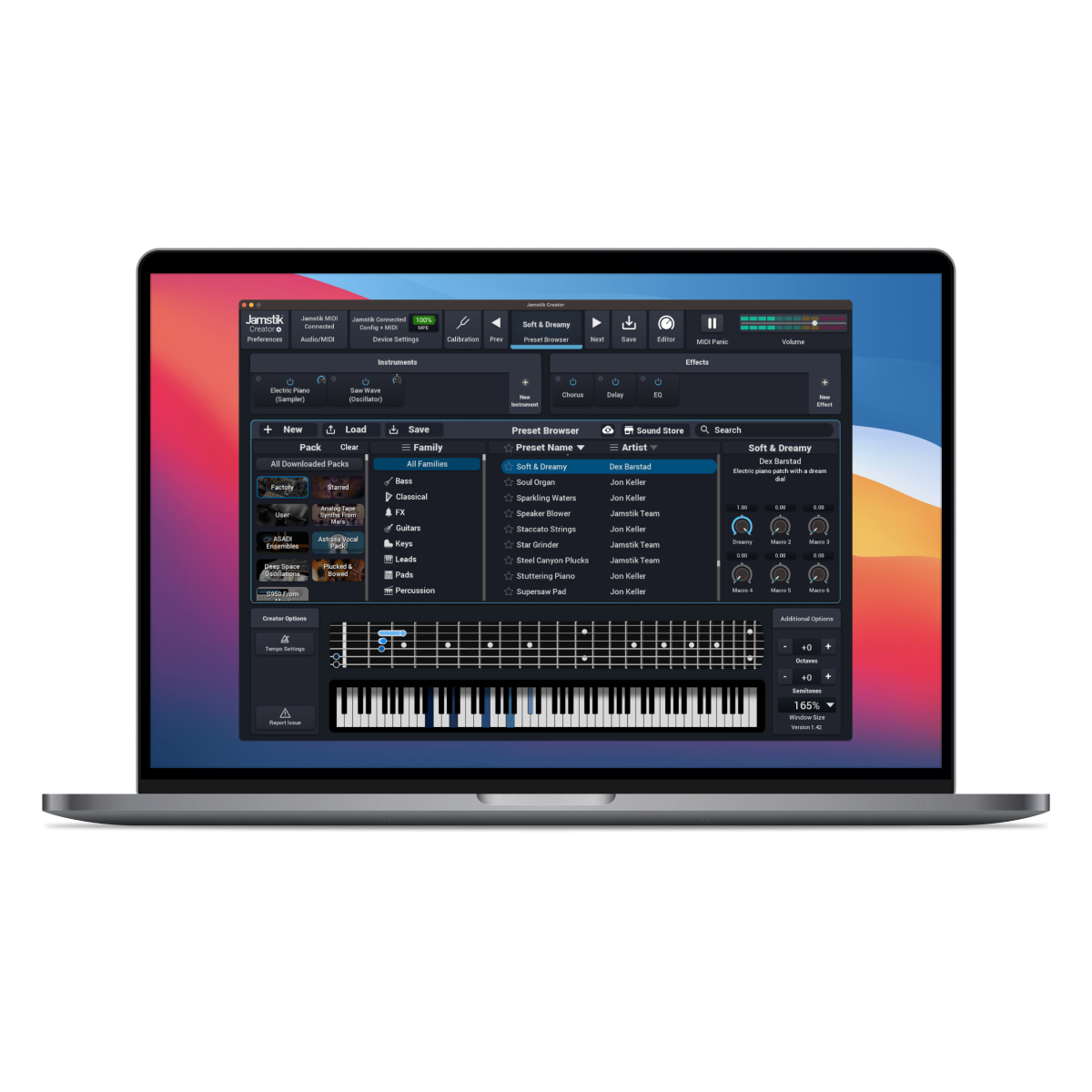 Jamstik Creator Software