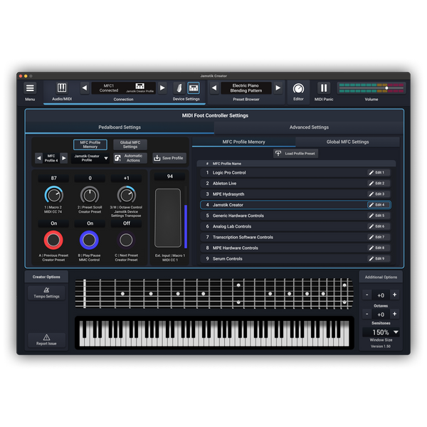 激安特価 MFC1 | MIDI Floor Controller - Jamstik 鍵盤楽器