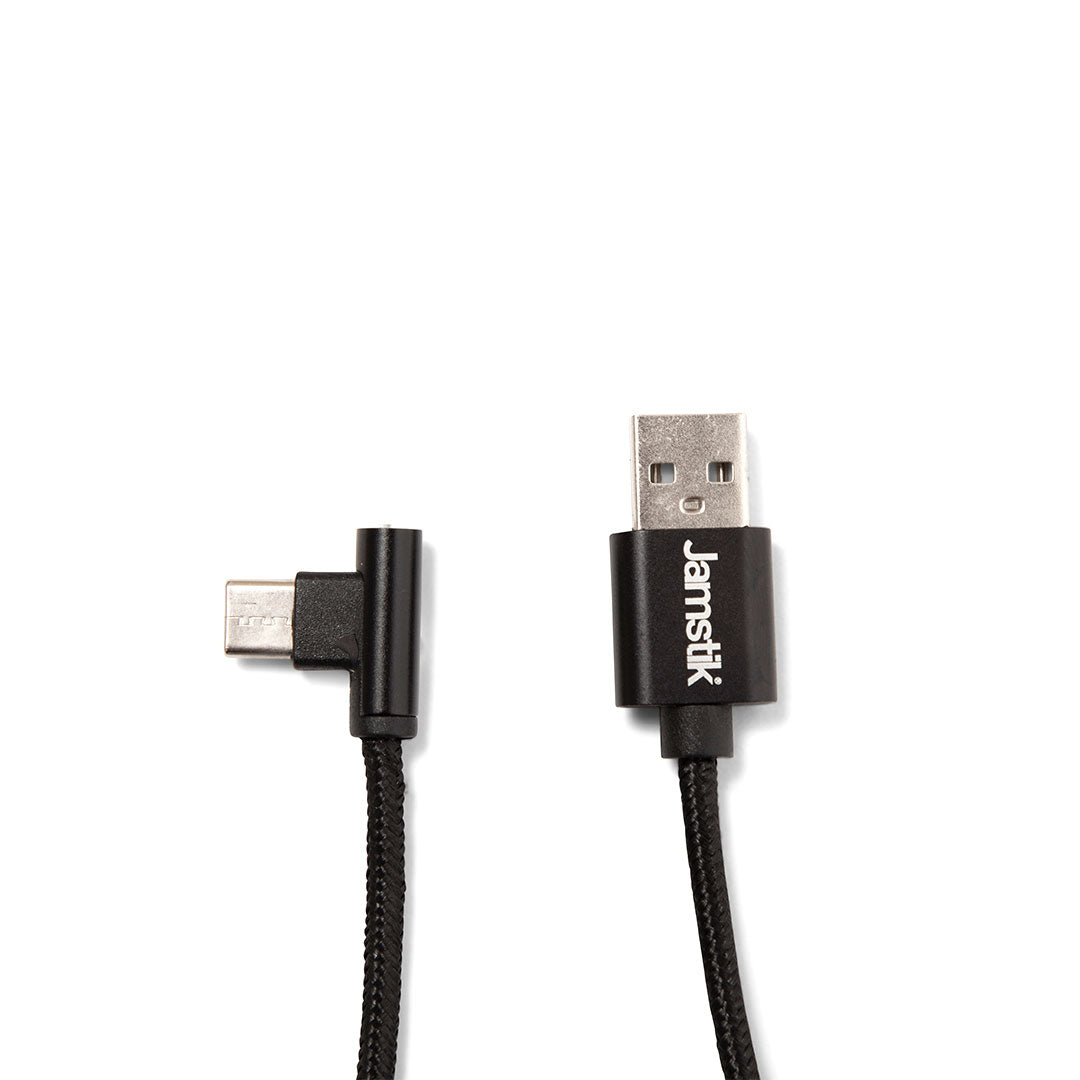 Right Angle USB Type C to USB Type A Cable - Jamstik