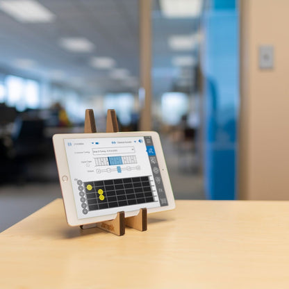 Wood Stand — For Tablets and Jamstik Guitar Controllers